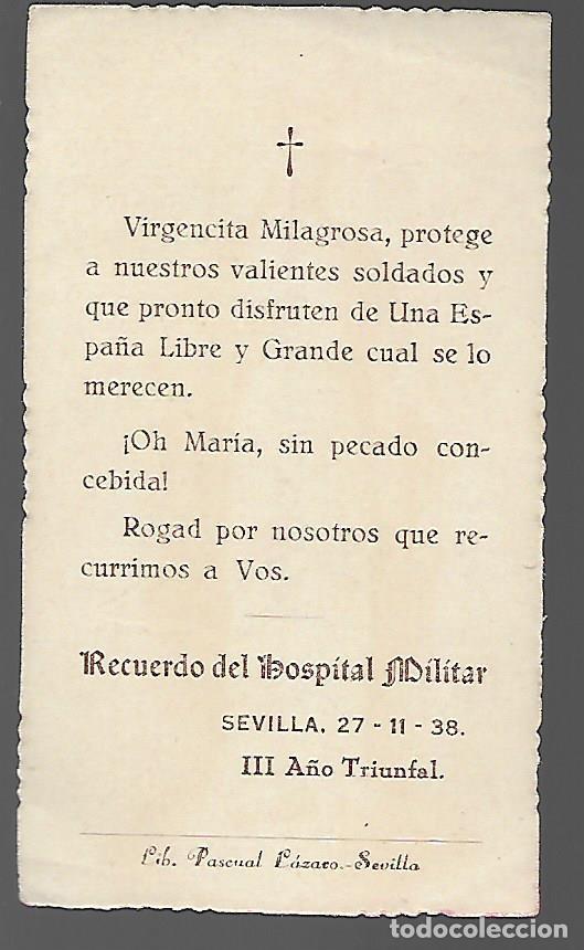 Military Antiques: SEVILLA, RECUERDO HOSPITAL MILITAR, 27-11-38- III A&Ntilde;O TRIUNFAL. VER FOTOS