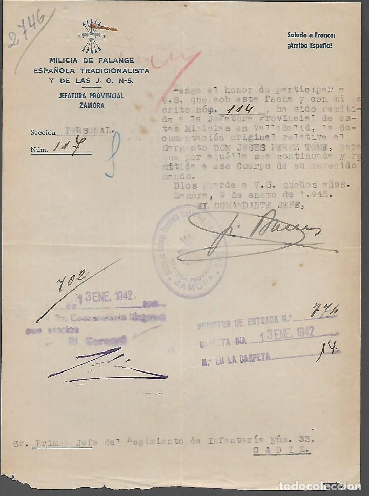 Military Antiques: ZAMORA, MILICIA FALANGE J.O.N.S. - VER FOTOS