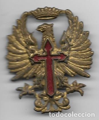 Military Antiques: EMBLEMA MILITAR, GRANDE. MIDE, 4,50 X 3,50 C. M. VER FOTOS