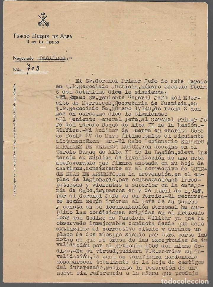 Military Antiques: RIFFIEN- TERCIO DUQUE DE ALBA, II DE LA LEGION- CASTIGO- VER FOTOS