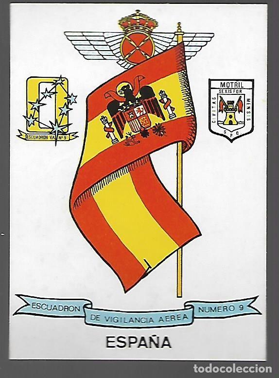 Military Antiques: MOTRIL.- ESCUADRO DE VIGILANCIA N&ordm; 9- MIDE: 9 X 6,50 C.M. - VER FOTO