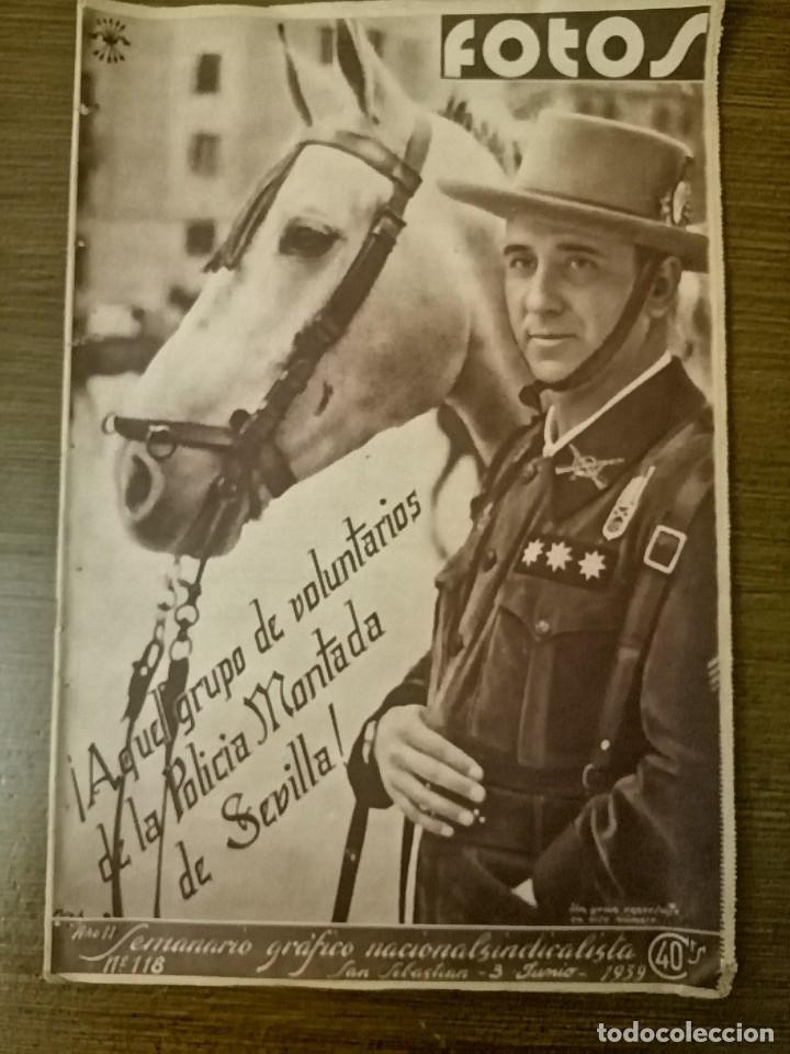 Militaria: SAN SRBASTIAN, FOTOS, N&deg; 118, 3 junio 1939, VER FOTOS
