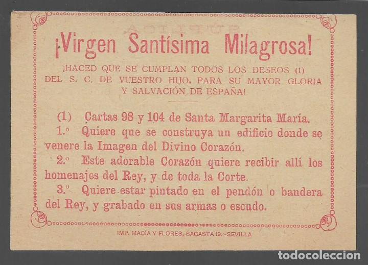 Military Antiques: VIRGEN SANTISIMA MILAGROSA- SUPLICA- VER FOTOS VER FOTOS