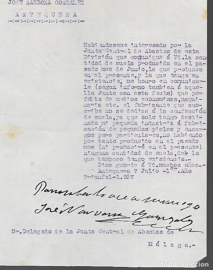 Militaria: ANTEQUERA-MALAGA- JUNTA CENTRAL DE ABASTOS.-VER FOTOS