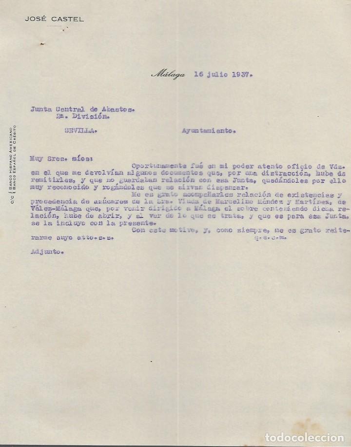 Military Antiques: MALAGA- JUNTA CENTRAL DE ABASTOS.-VER FOTOS