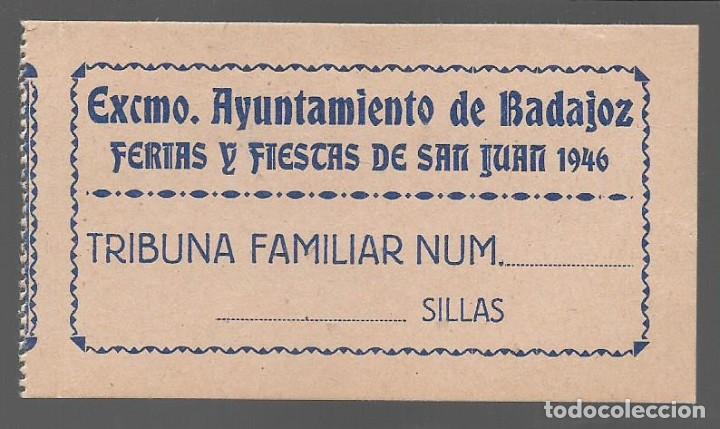 Military Antiques: BADAJOZ,- FERIAS Y FIESTAS DE SAN JUAN 1946, VER FOTO