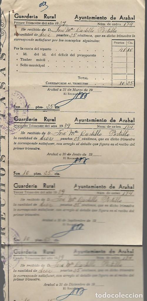 Militaria: ARAHAL-SEVILLA.- GUARDERIA RURAL., A&Ntilde;O 1939. VER FOTOS