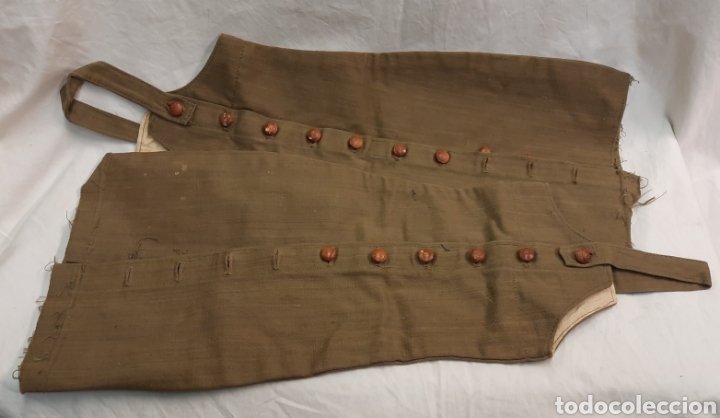 Militaria: Polainas o leggiin de tela guerra civil Espa&ntilde;ola