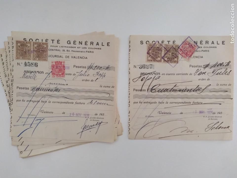 Military Antiques: LOTE 13 DOCUMENTOS GUERRA CIVIL ESPA&Ntilde;OLA SELLOS ESPECIAL MOVIL TIMBRE ESTADO 1938 VER FOTOS RV