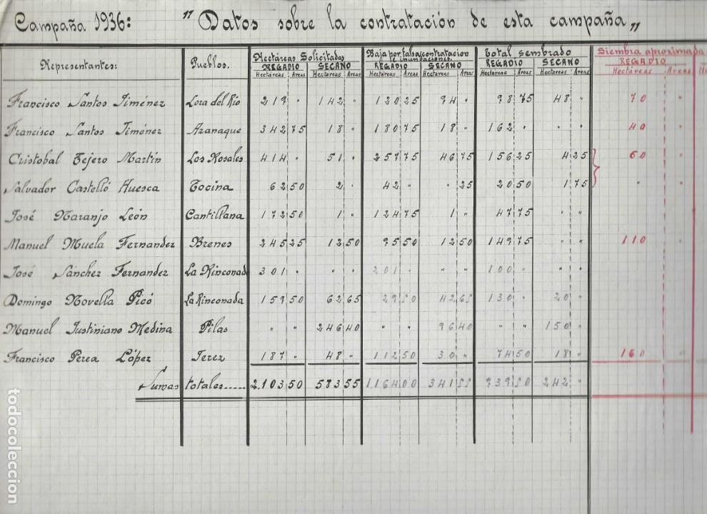 Militaria: SEVILLA.-, AZUCARERA DEL GUALDALQUIVIR,-CAMPA&Ntilde;A 1936,- VER FOTOS VER FOTOS