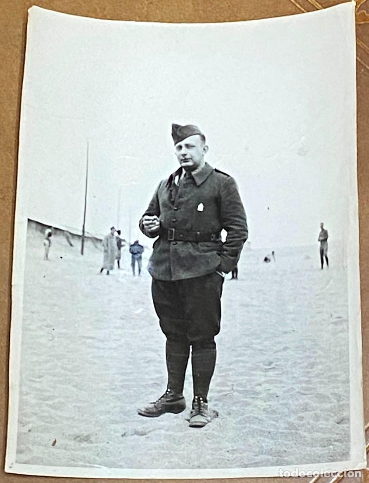 Military Antiques: Fotografia de Oficial italiano del CTV Division Littorio en su estancia en Espa&ntilde;a dentro de la Guerr