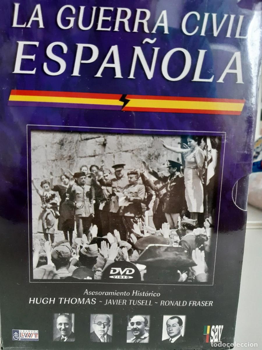 Military Antiques: LA GUERRA CIVIL ESPA&Ntilde;OLA HUGH THOMAS JAVIER TUSELL 6 DVD COMPLETA Y PRECINTADA-NUEVA A ESTRENA
