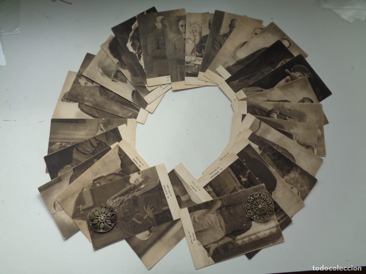 Militaria: LOTE 27 TARJETAS POSTALES CON LOS RETRATOS DE ALTOS MANDOS MILITARES ESPA&Ntilde;OLES DE LOS A&Ntilde;OS 1936/39
