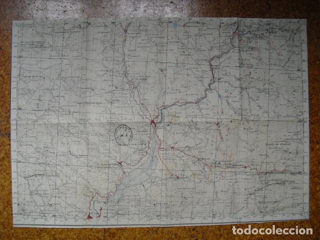 Military Antiques: GUERRA CIVIL MAPA DE TREMP EJ&Eacute;RCITO NACIONAL 1:50000