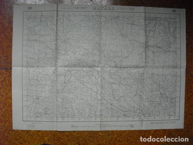 Military Antiques: GUERRA CIVIL MAPA DE MAYALS EJ&Eacute;RCITO NACIONAL 1:50000