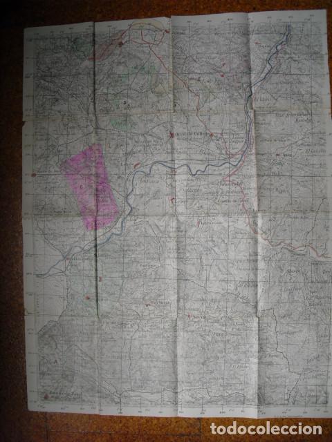 Military Antiques: MAPA DE LA ZONA OCCIDENTAL DE YEBRA DE BASA 1: 25000 63XX80 CMS SEZIONE TOPOCARTOGRAFICA CTV