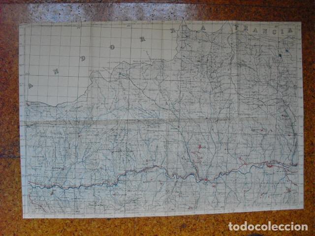 Militaria: GUERRA CIVIL MAPA DE BELLVER EJERCITO NACIONAL 1:50000