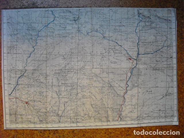 Militaria: GUERRA CIVIL MAPA DE AREN EJ&Eacute;RCITO NACIONAL 1:50000