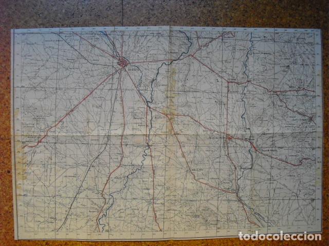 Militaria: GUERRA CIVIL MAPA DE HUESCA EJ&Eacute;RCITO NACIONAL 1:50000