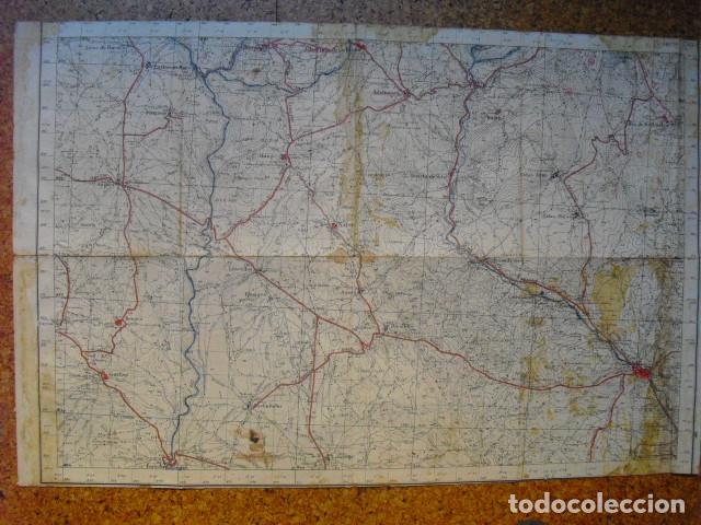 Militaria: GUERRA CIVIL MAPA DE BARBASTRO EJ&Eacute;RCITO NACIONAL 1:50000