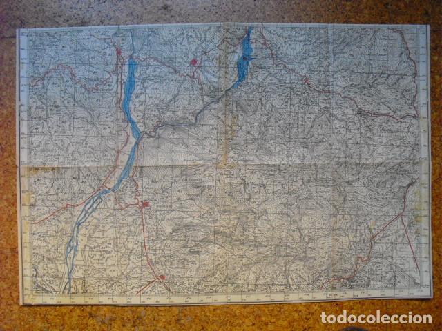 Militaria: GUERRA CIVIL MAPA DE FONZ EJ&Eacute;RCITO NACIONAL 1:50000