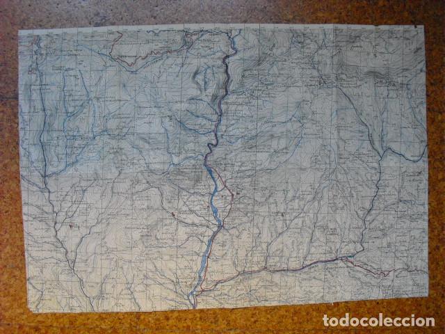 Militaria: GUERRA CIVIL MAPA DE OLIANA EJ&Eacute;RCITO NACIONAL 1:50000