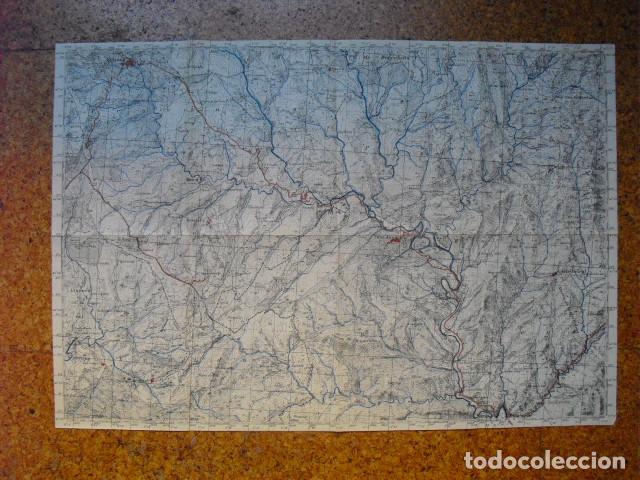 Militaria: GUERRA CIVIL MAPA DE CARDONA EJ&Eacute;RCITO NACIONAL 1:50000