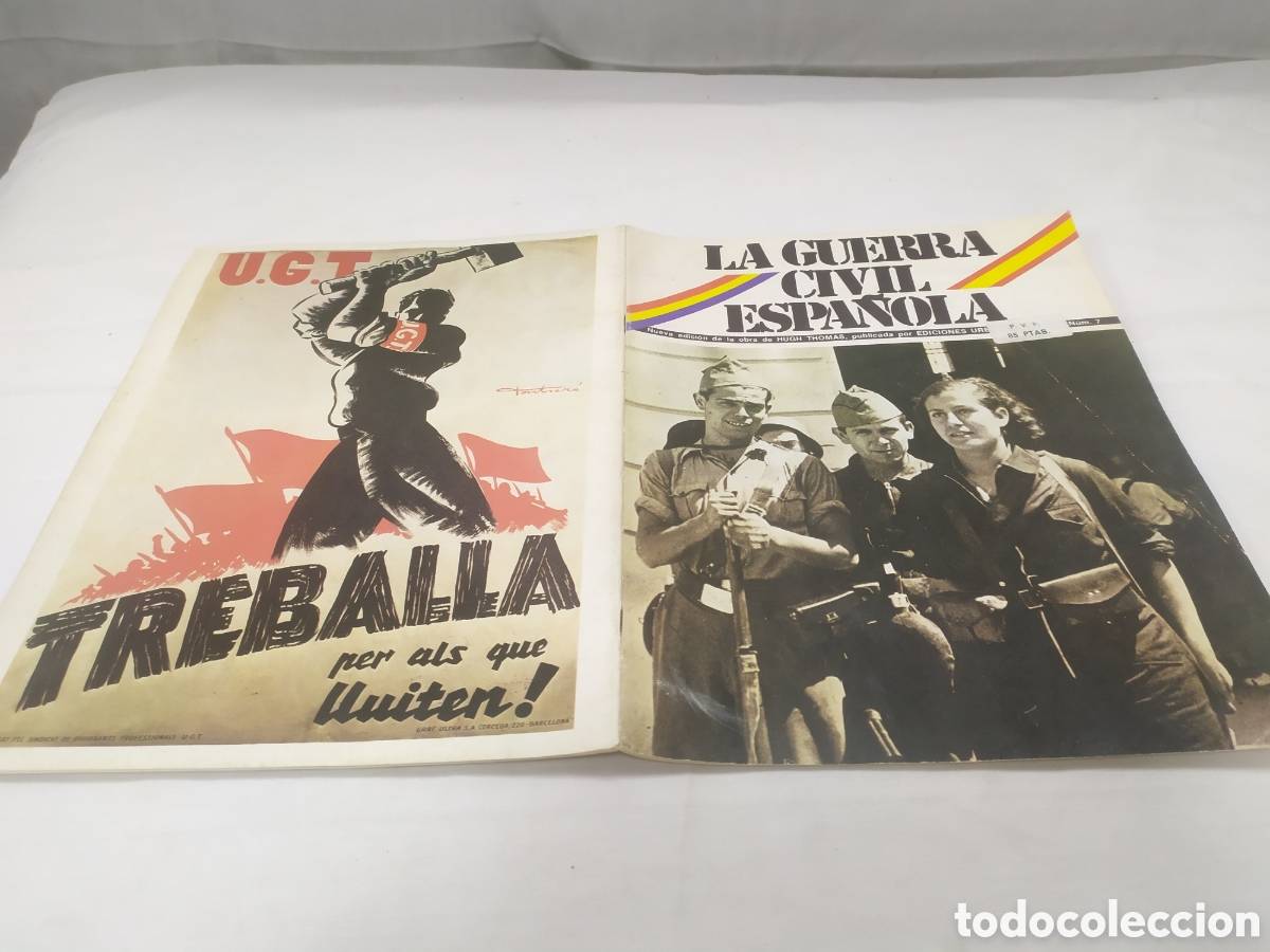 Militaria: La guerra civil espa&ntilde;ola, n&uacute;mero 7. Hugh Thomas, Ediciones Urbion, 1980