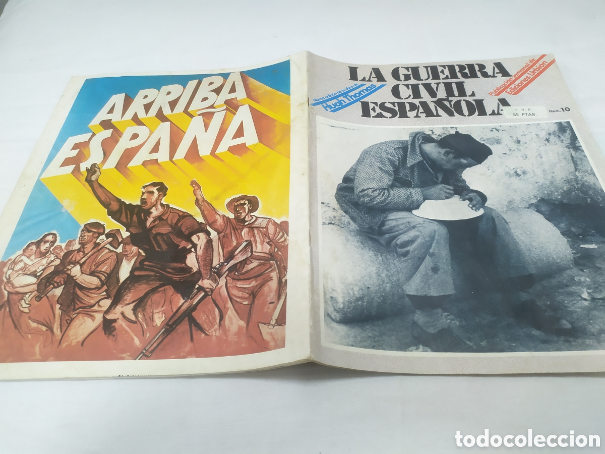 Militaria: La guerra civil espa&ntilde;ola, n&uacute;mero 10. Hugh Thomas, Ediciones Urbion, 1980