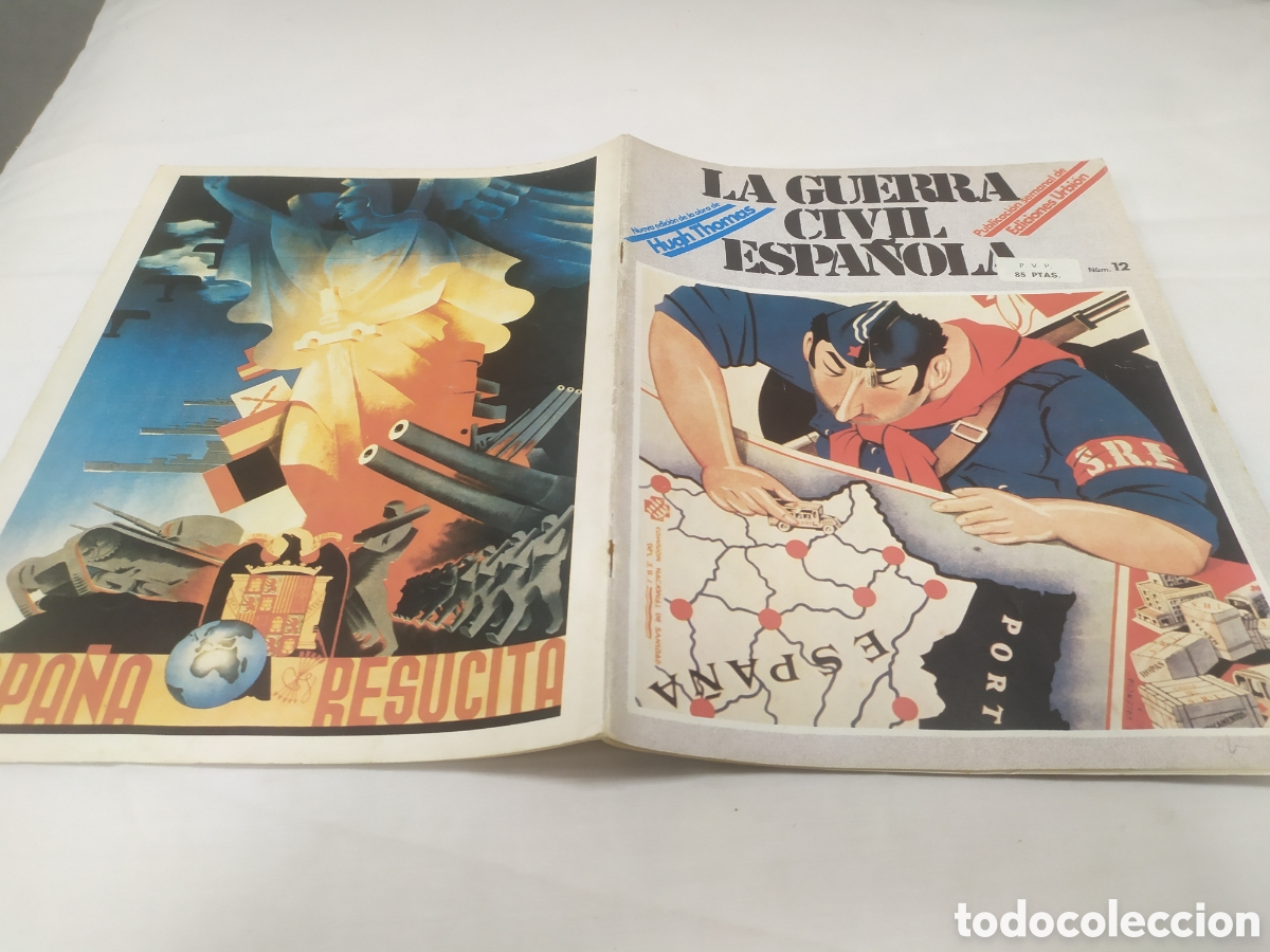 Militaria: La guerra civil espa&ntilde;ola, n&uacute;mero 12. Hugh Thomas, Ediciones Urbion, 1980