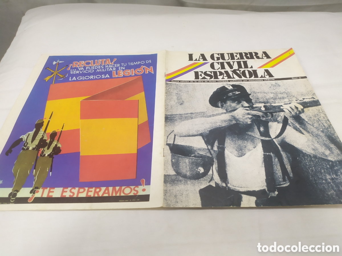Militaria: La guerra civil espa&ntilde;ola, n&uacute;mero 0. Hugh Thomas, Ediciones Urbion, 1980