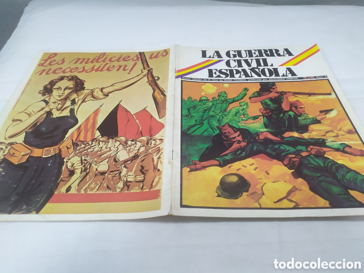Militaria: La guerra civil espa&ntilde;ola, n&uacute;mero 2. Hugh Thomas, Ediciones Urbion, 1980