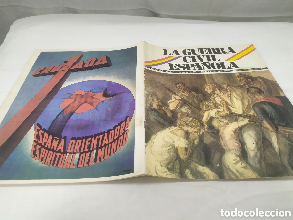 Militaria: La guerra civil espa&ntilde;ola, n&uacute;mero 5. Hugh Thomas, Ediciones Urbion, 1980