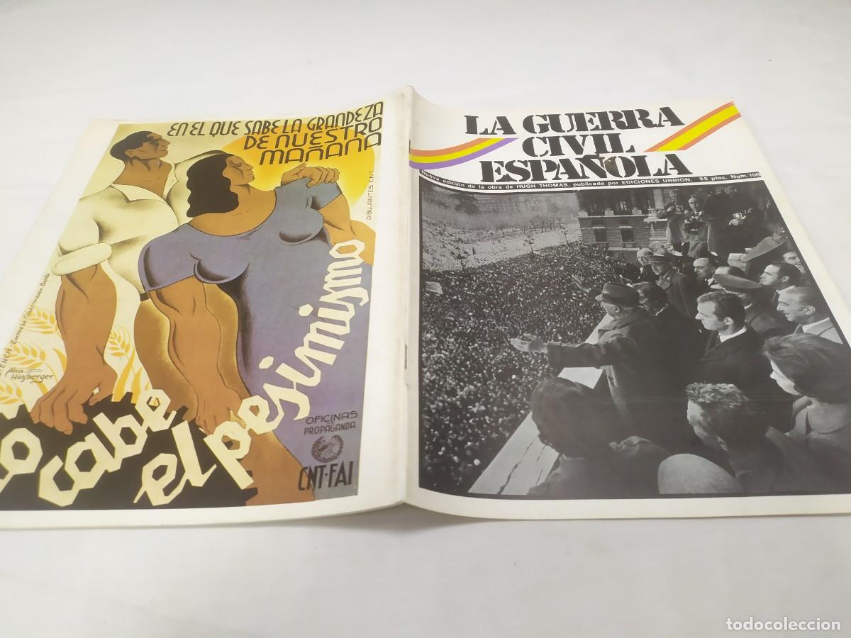Militaria: La guerra civil espa&ntilde;ola, n&uacute;mero 100. Hugh Thomas, Ediciones Urbion, 1980