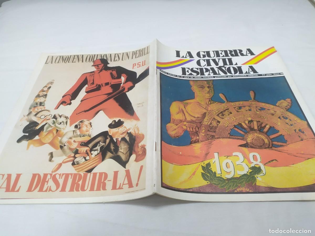 Militaria: La guerra civil espa&ntilde;ola, n&uacute;mero 98. Hugh Thomas, Ediciones Urbion, 1980