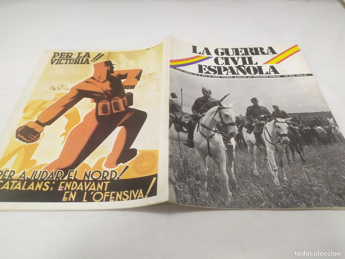 Militaria: La guerra civil espa&ntilde;ola, n&uacute;mero 50. Hugh Thomas, Ediciones Urbion, 1980