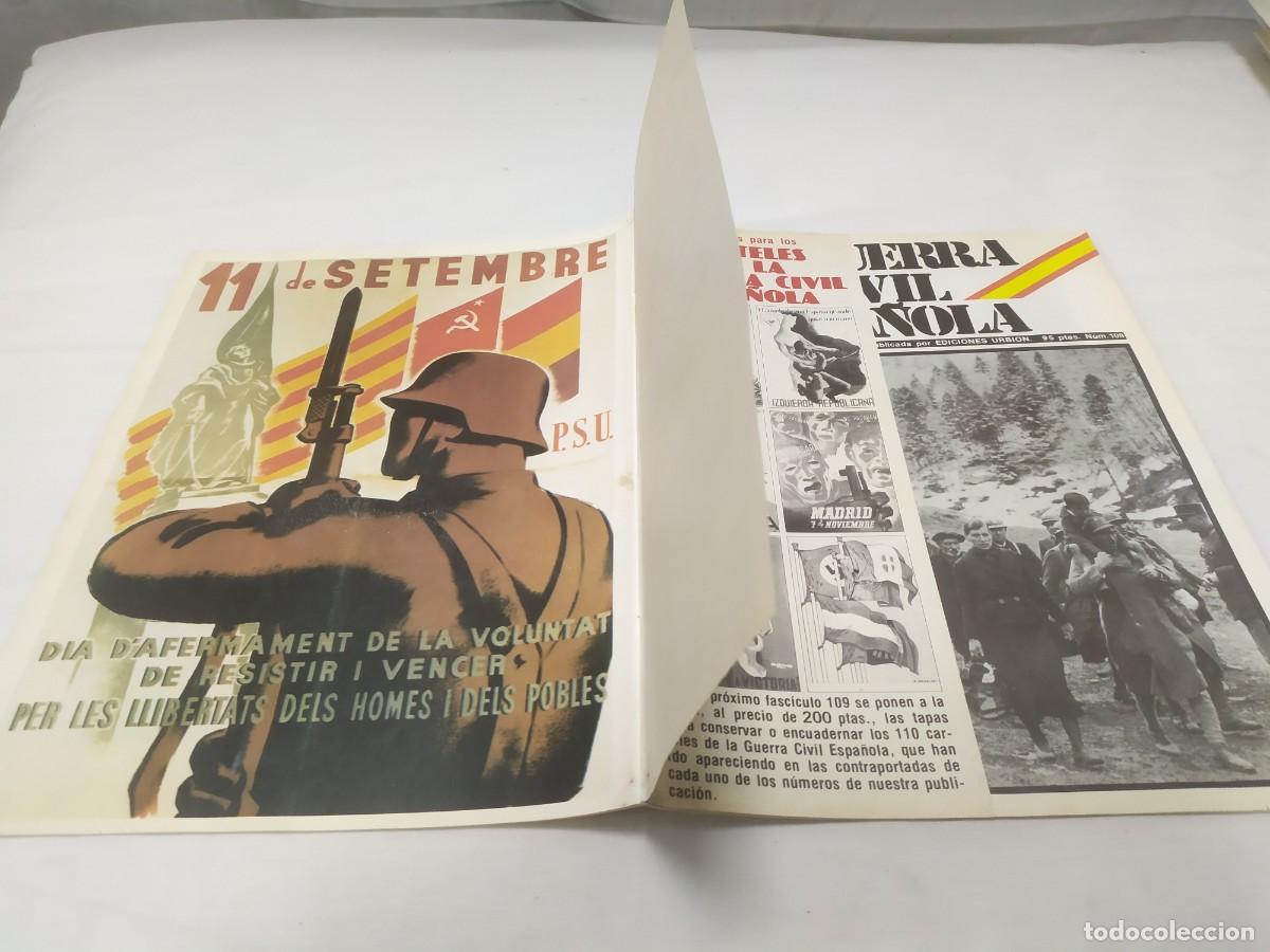 Militaria: La guerra civil espa&ntilde;ola, n&uacute;mero 108. Hugh Thomas, Ediciones Urbion, 1980