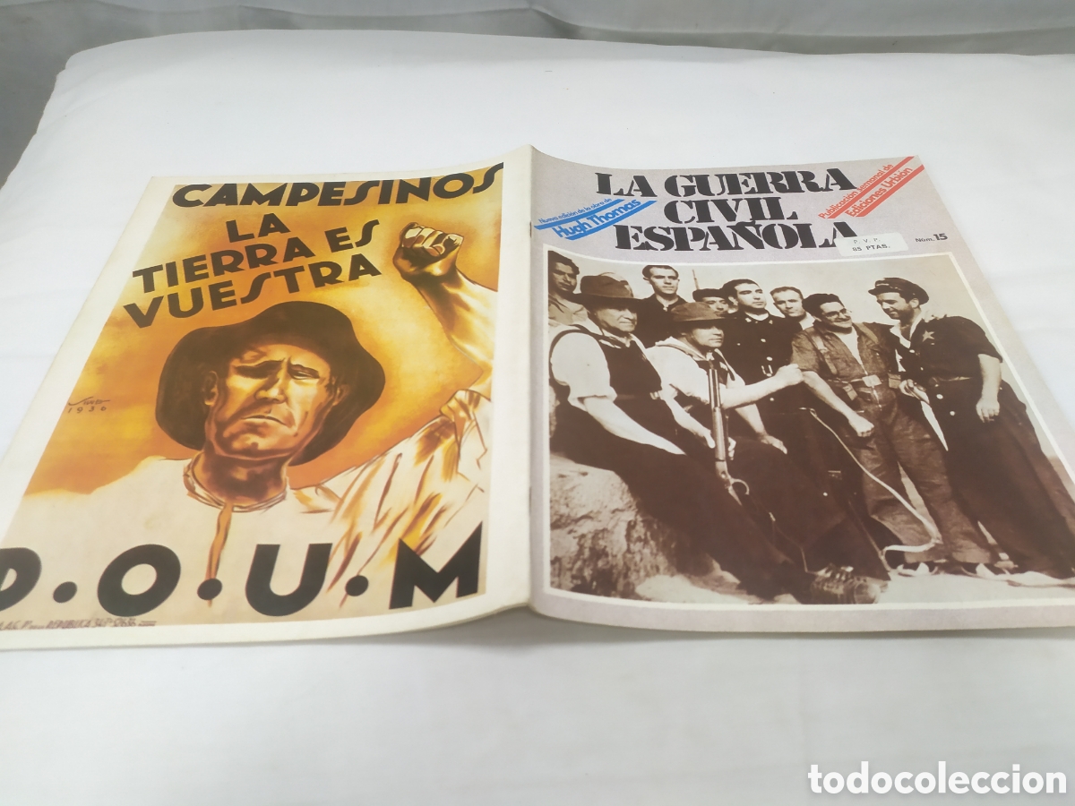 Militaria: La guerra civil espa&ntilde;ola, n&uacute;mero 15. Hugh Thomas, Ediciones Urbion, 1980