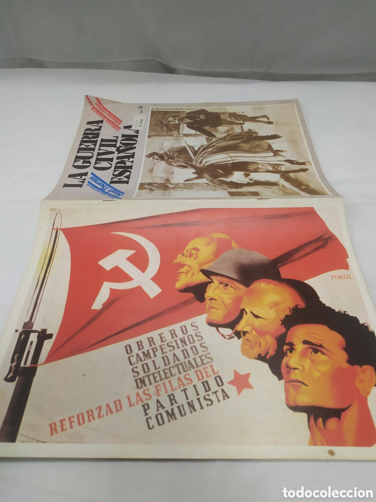 Militaria: La guerra civil espa&ntilde;ola, n&uacute;mero 13. Hugh Thomas, Ediciones Urbion, 1980