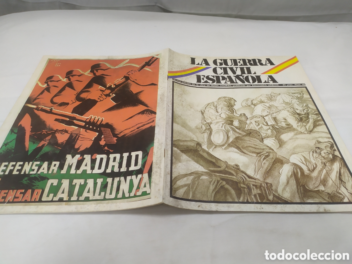 Militaria: La guerra civil espa&ntilde;ola, n&uacute;mero 48. Hugh Thomas, Ediciones Urbion, 1980
