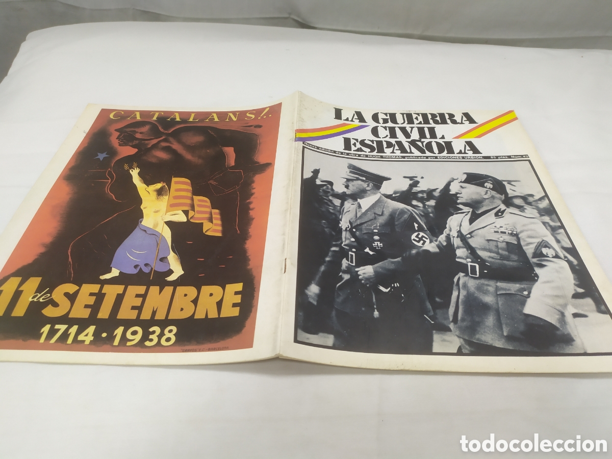 Militaria: La guerra civil espa&ntilde;ola, n&uacute;mero 43. Hugh Thomas, Ediciones Urbion, 1980