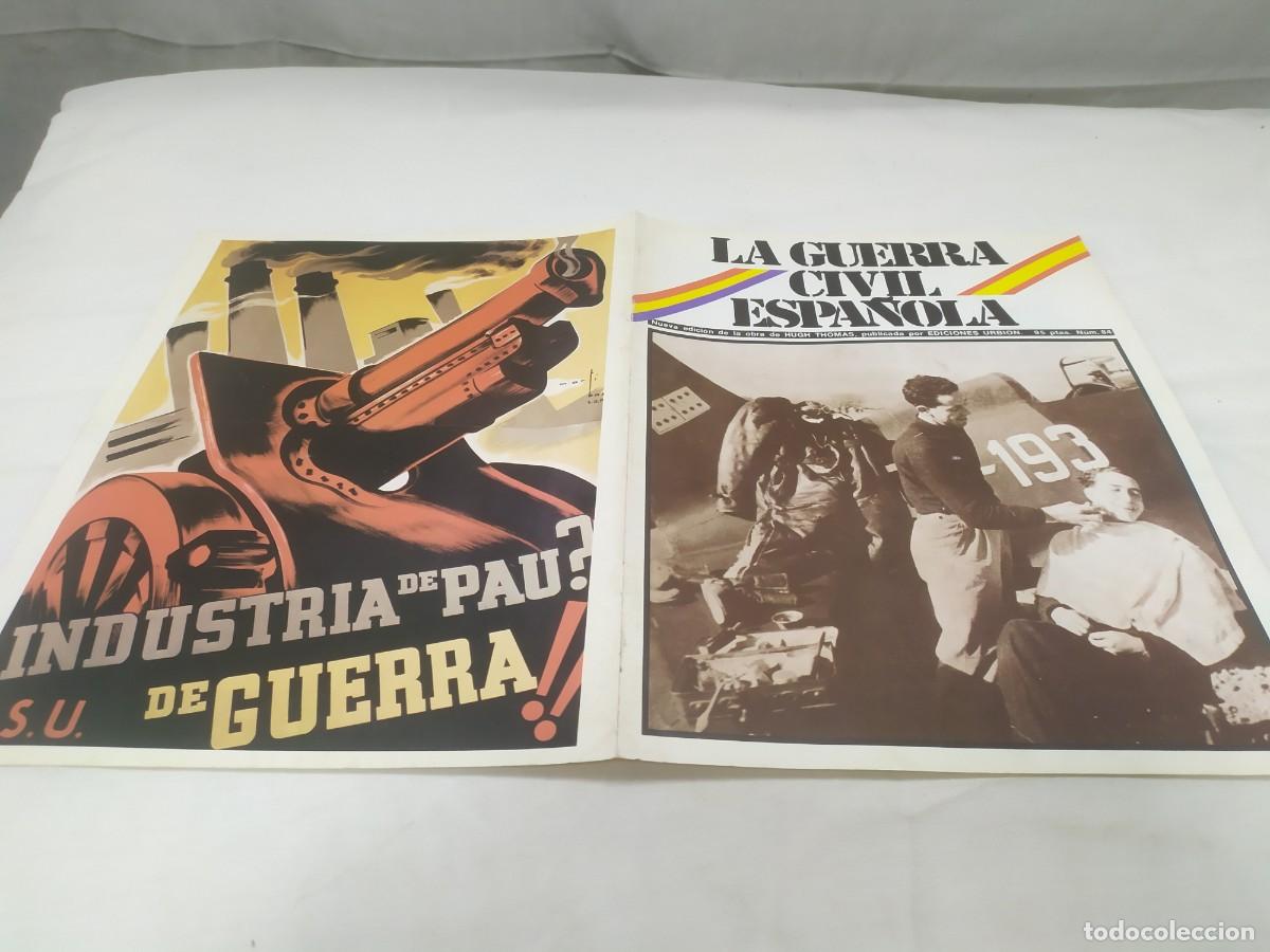 Military Antiques: La guerra civil espa&ntilde;ola, n* 84 (solo portada y contraportada). Hugh Thomas, Ediciones Urbion, 1980