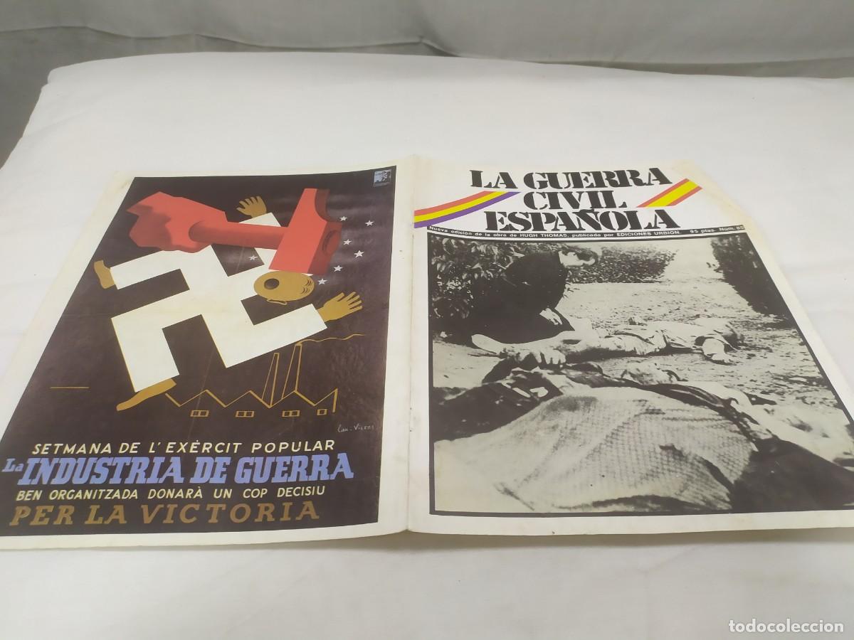 Military Antiques: La guerra civil espa&ntilde;ola, n* 85 (solo portada y contraportada). Hugh Thomas, Ediciones Urbion, 1980