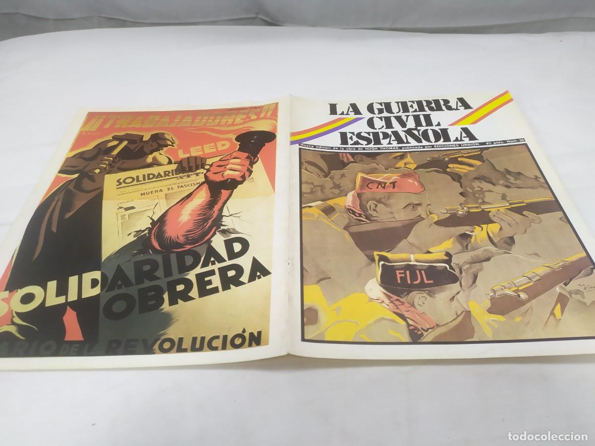 Military Antiques: La guerra civil espa&ntilde;ola, n* 36 (solo portada y contraportada). Hugh Thomas, Ediciones Urbion, 1980