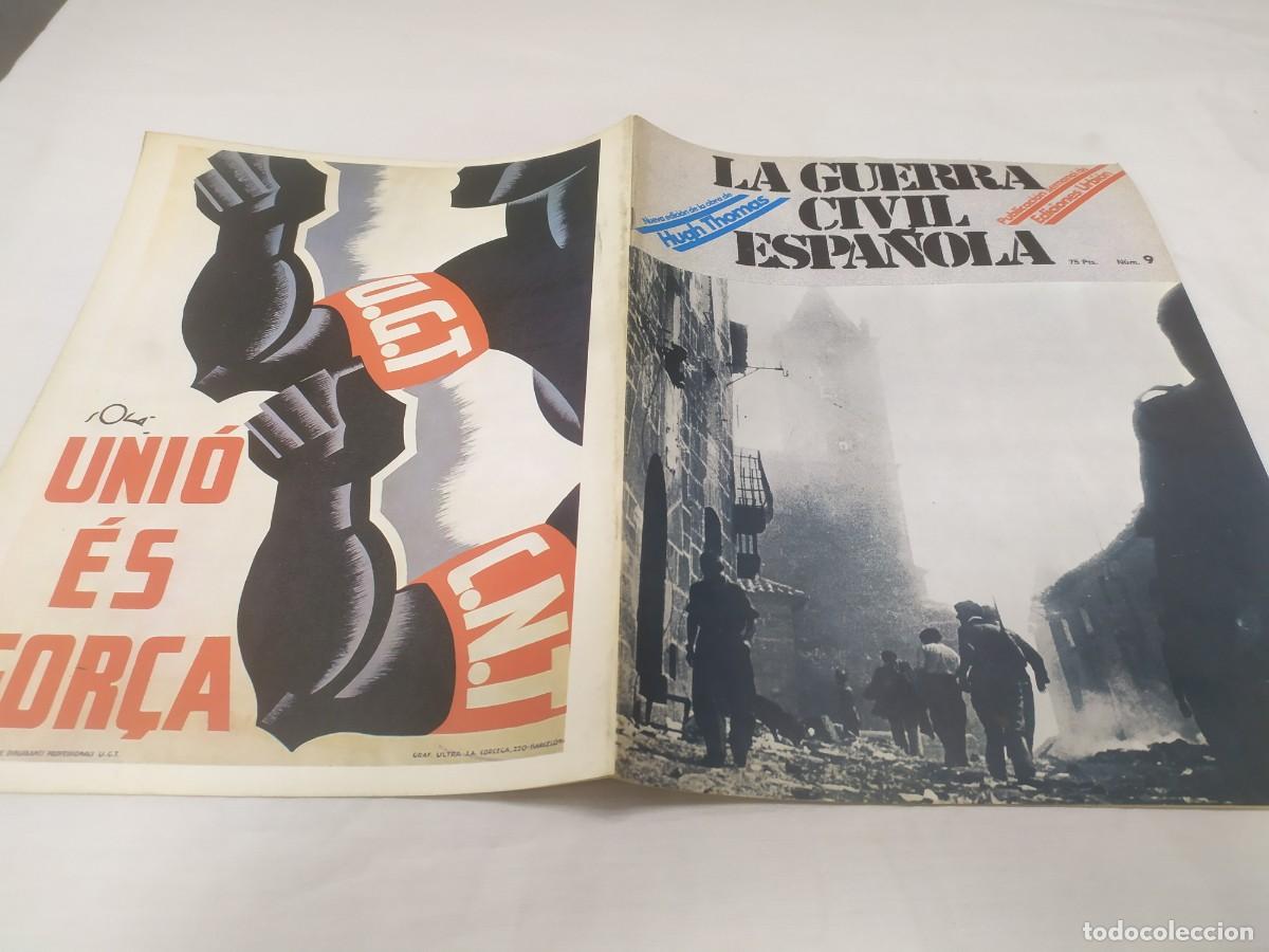 Militaria: La guerra civil espa&ntilde;ola, n&uacute;mero 9. Hugh Thomas, Ediciones Urbion, 1980