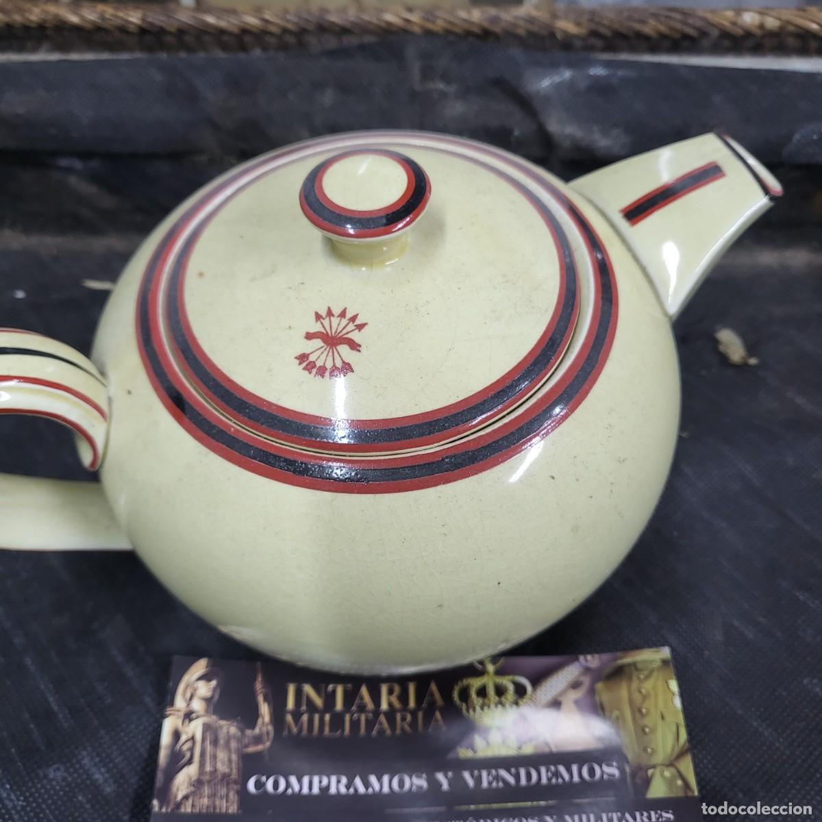 Militaria: Cafetera de Falange - Foto 2