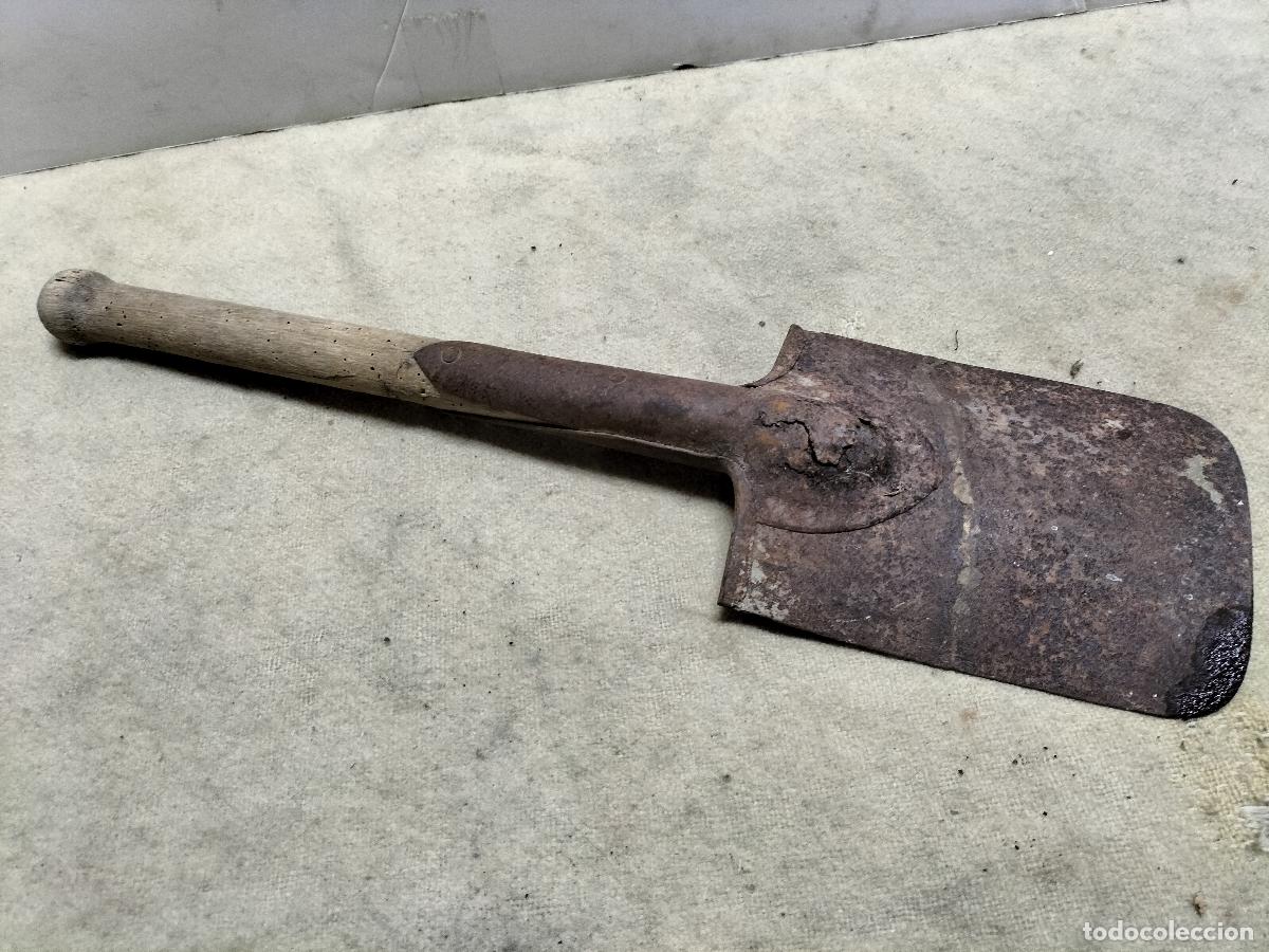 Militaria: PALA ALEMANA DE COMBATE - Foto 3