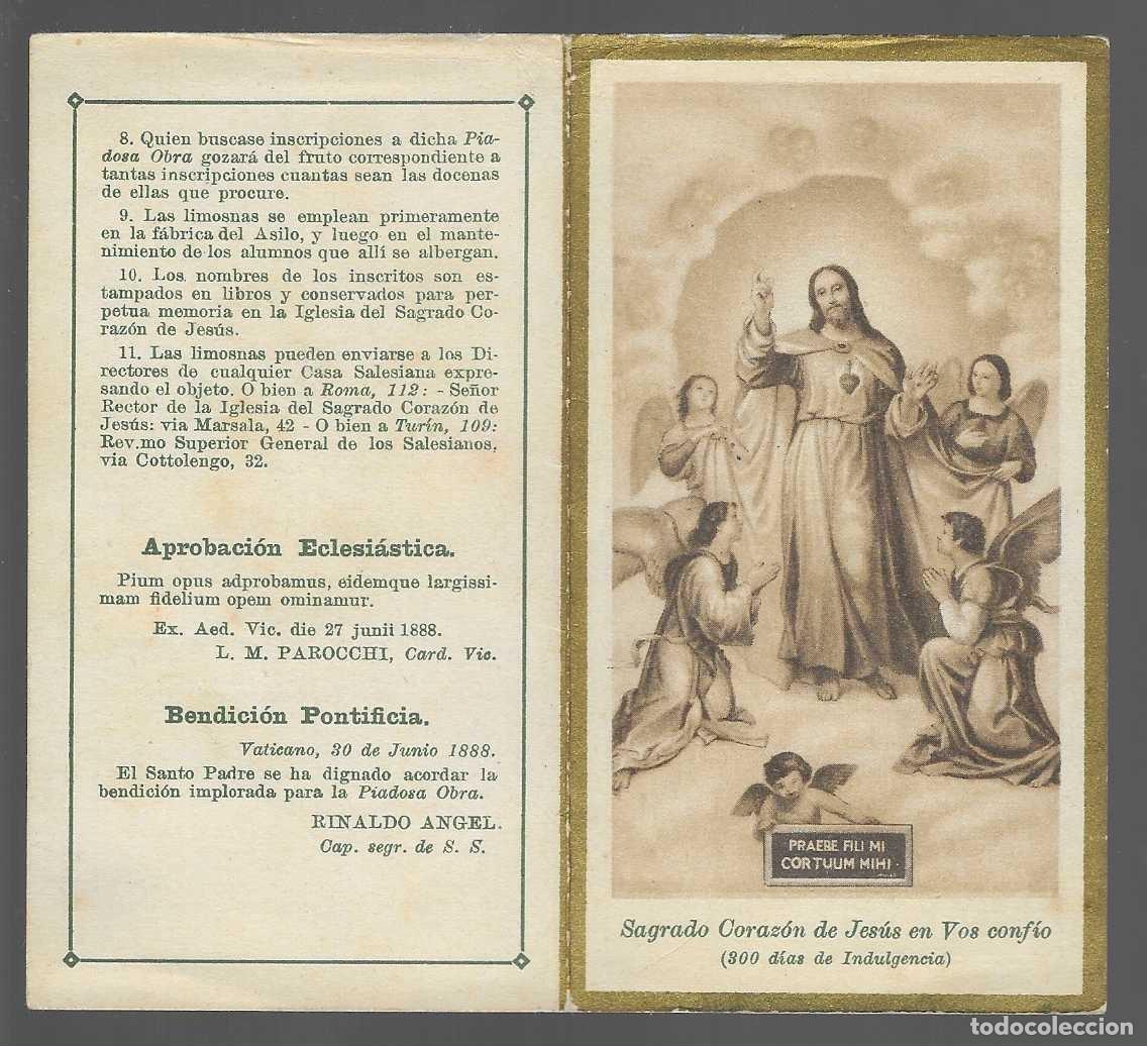 Military Antiques: SAGRADO CORAZON DE JESUS, 1 PTA. OBRA DEL SAGDO.CORAZON DE JESUS, VER FOTOS
