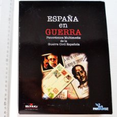 Militaria: ESPAÑA EN GUERRA. PANORÁMICA MULTIMEDIA DE LA GUERRA CIVIL ESPAÑOLA. CD ROM. Lote 396578239
