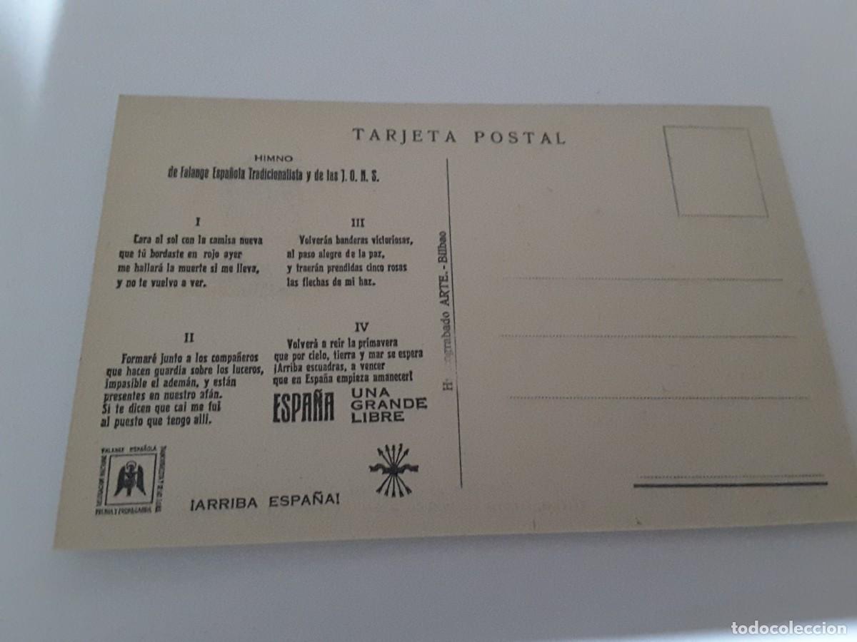 Militaria: Postal Jose Antonio - Foto 2
